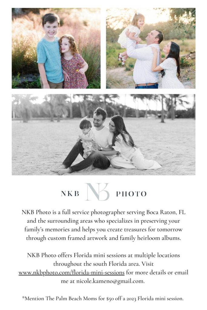 Palm Beach area family photographers.